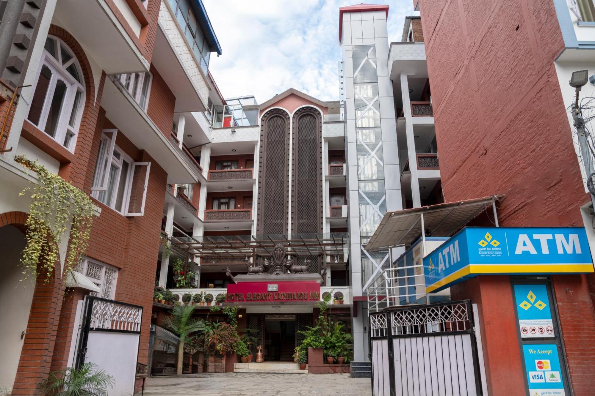 Hotel Elegant Kathmandu Inn Exterior foto